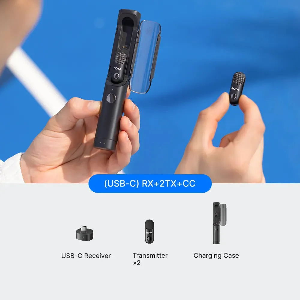 ميكروفون بث مباشر BOYA BOYAMIC2-01 Shape-shifting Wireless Microphone
