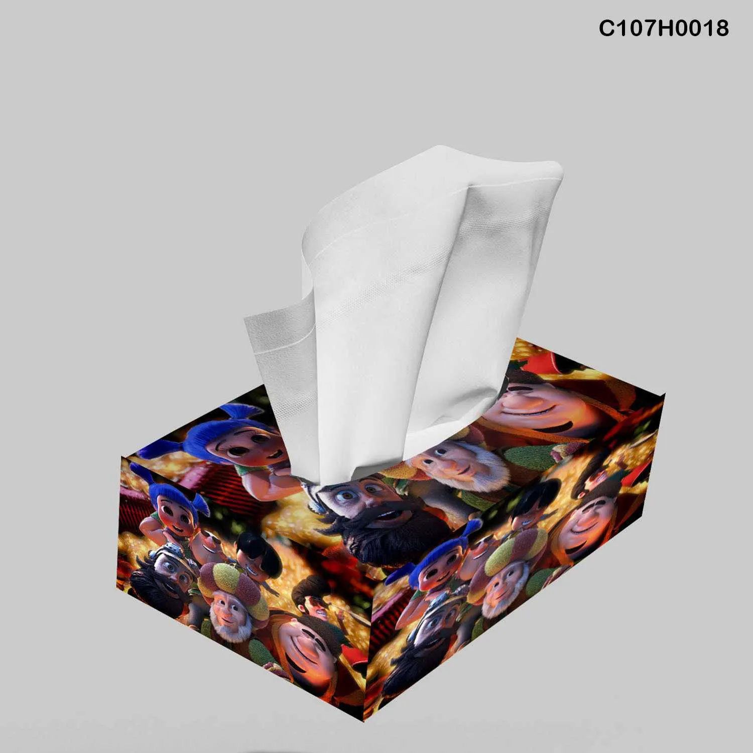 علبة محارم طباعة ديجيتال أجواء رمضان للأطفال