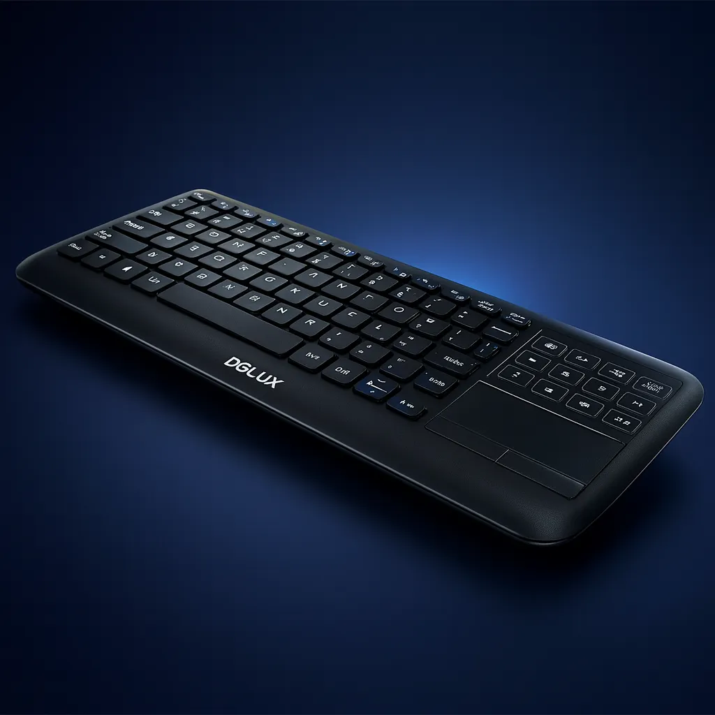 لوحة مفاتيح Delux DLK-2880G Wireless Keyboard+Touchpad