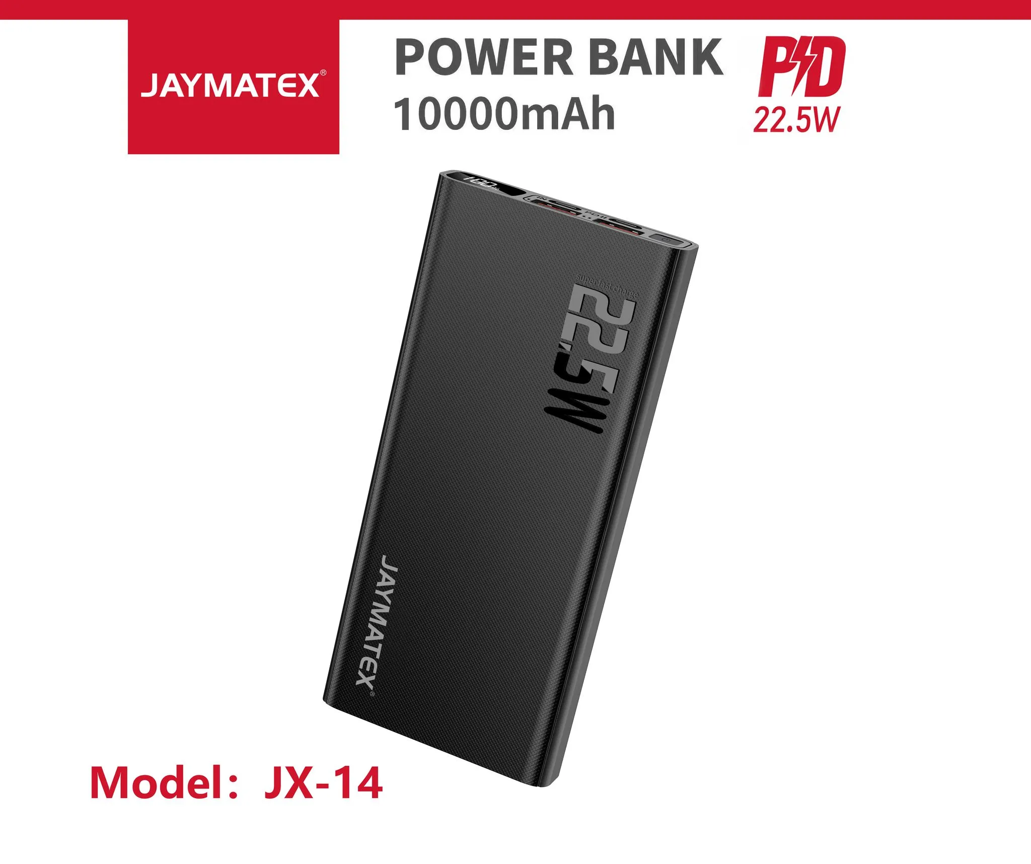 بوربنك موبايل Jaymatex JX-14 10000mAh Power Bank