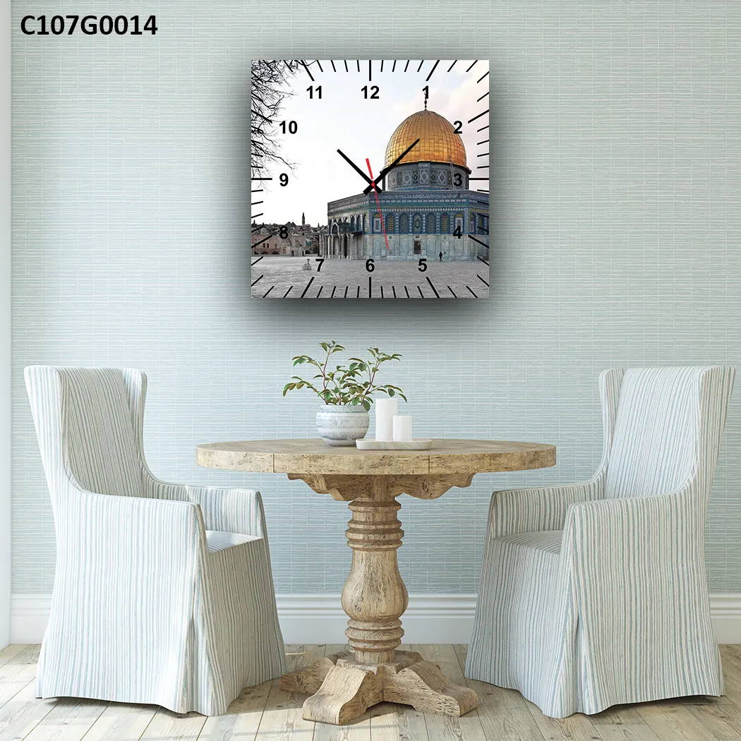 ساعة قبة الصخرة الجدارية – تصميم إسلامي مميز من القدس